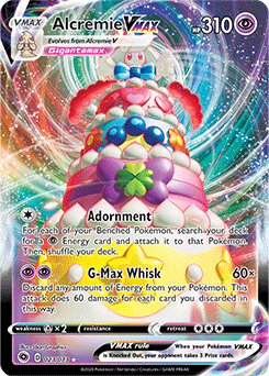 Alcremie VMAX | Champion's Path | TCG Card Database | Pokemon.com