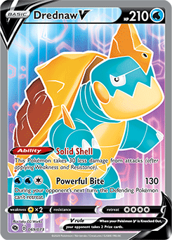 Drednaw VMAX RA Champion Path Sword & Shield Pokémon TCG ONLINE Card PTCGO 