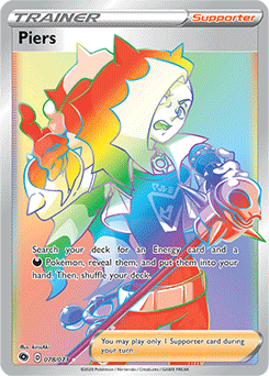 Pokémon Card Database - Champion's Path - #58 Piers