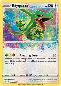 pokemon cards level x rayquaza