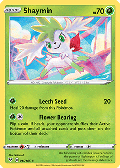 Shaymin VSTAR deals 350 DAMAGE but only when you're about to lose 