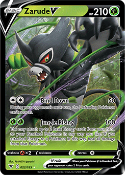 Zarude V (swsh4-22) - Pokémon Card Database - PokemonCard