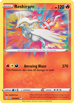 Reshiram GX (SM137) - Carta Avulsa - Pokémon TCG