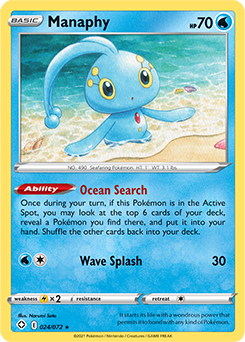 Manaphy Pokédex