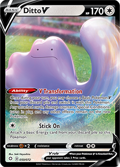 Ditto V, Shining Fates, TCG Card Database