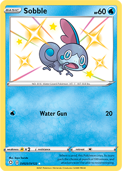 Japanese Sobble Promo 129-S-P Pokemon Card 
