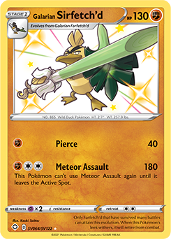 Galarian Sirfetch'd swsh45sv SV064