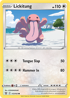 Pokemon 108 Lickitung Pokedex: Evolution, Moves, Location, Stats