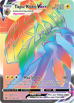 Tapu Koko V Card