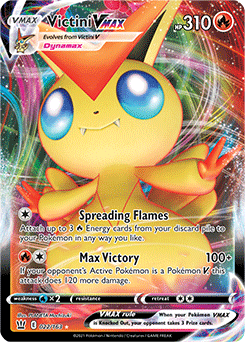 Victini Vmax Battle Styles Tcg Card Database Pokemon Com