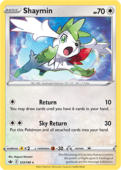 Shaymin (Sky Forme), Shining Legends