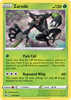 Pokemon TCG - s8b - 014/184 (Kira) - Zarude