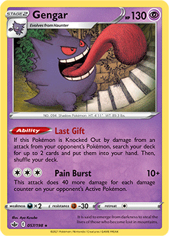 What type is Gengar fire red?