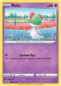 undgå måle Lang Ralts | Chilling Reign | TCG Card Database | Pokemon.com