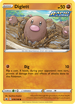 Diglett, Pokédex