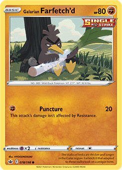 Pokémon Era Black: Attack Dex - Farfetch'd