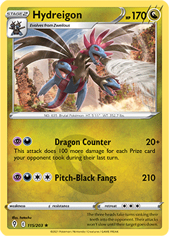 Hydreigon, Crimson Invasion, TCG Card Database