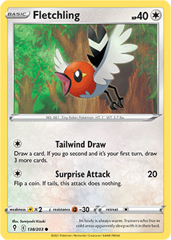 Fletchling - Pokédex