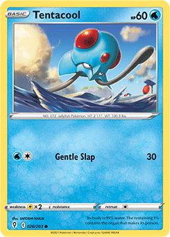 Pokemon Card Tentacool 71/160 HoloXY Primal Clash