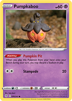 Pumpkaboo | XY—Phantom Forces | TCG Card Database | Pokemon.com