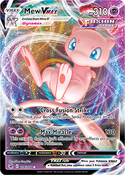 Código Pokémon TCG Online - Mew-vmax