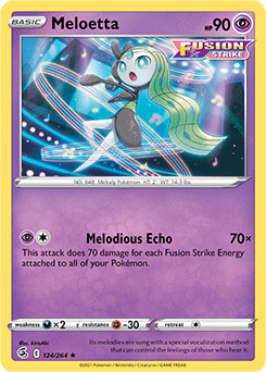 Pokemon Meloetta Holofoil Full Art Promo XY120 - United Sanctuary Card Games