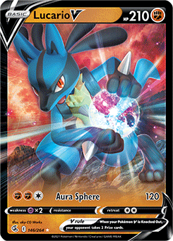 Lucario V (27/73) [Champion's Path] – Pokemon Plug