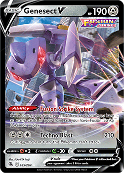 Genesect V, Fusion Strike, TCG Card Database