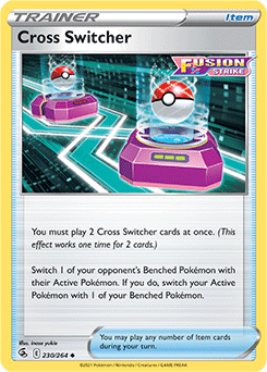 Cross Switcher | Fusion Strike | TCG Card Database | Pokemon.com