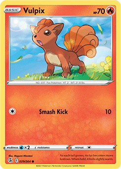 Vulpix | Fusion Strike | TCG Card Database | Pokemon.com