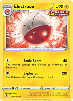 Pokémon TCG Hisuian Electrode 003/189 Voltorb 002/189 Evolution Line Combo