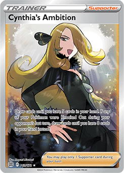 Cynthia’s Ambition | Brilliant Stars | TCG Card Database | Pokemon.com
