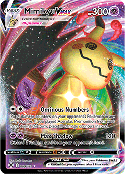 Mimikyu VMAX | Brilliant Stars | TCG Card Database | Pokemon.com