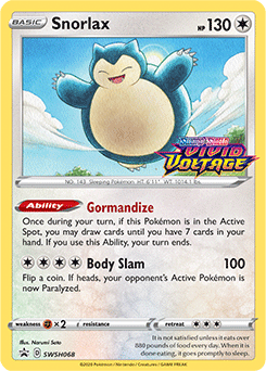 Snorlax Sword Shield Promo Tcg Card Database Pokemon Com