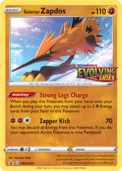 Pokemon 8145 Mega Zapdos Pokedex: Evolution, Moves, Location, Stats