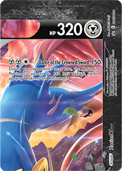 Pokemon Zacian V Promo Card SWSH018