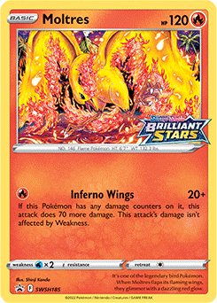 Rocket's Moltres. Pokemon Holofoil Real Card. 