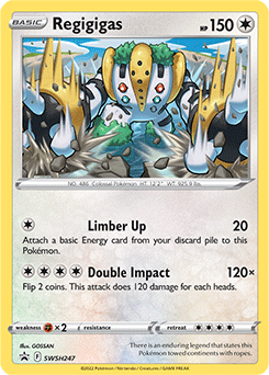 Regigigas LV.X (dpp-DP30) - Pokemon Card Database