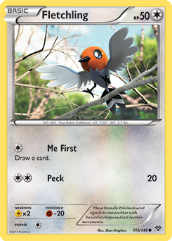 pokemon fletchling evolution name