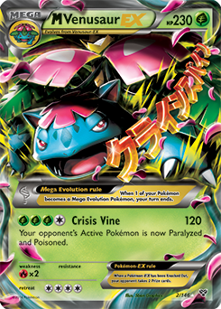 M-Venusaur-EX | XY | TCG Card Database | Pokemon.com