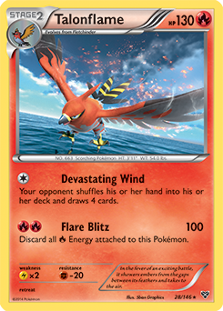 Talonflame V, Pokémon