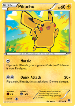 pokemon pikachu card original