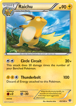 Raichu Xy Tcg Card Database Pokemon Com