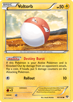 pokemon voltorb card