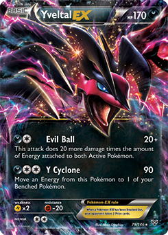 legendary pokemon x and y cards