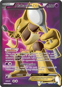 Radient Alakazam 3D Pokémon Card Shadowbox Love this one, definitely h