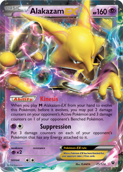 Pokémon TCG: Alakazam EX (117/124) - XY10 Fusão de Destinos - Pokémon  Company - Outros Jogos - Magazine Luiza