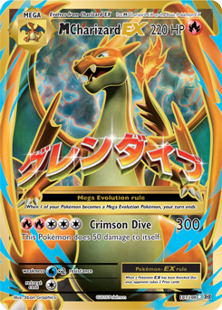 pokemon mega evolution charizard card