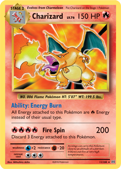 Charizard Cards in the Pokemon TCG