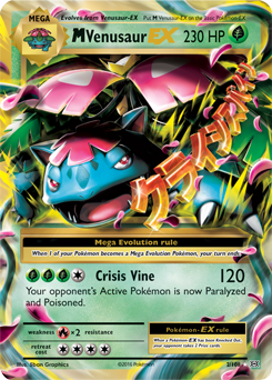 M Venusaur Ex Xyevolutions Tcg Card Database Pokemoncom